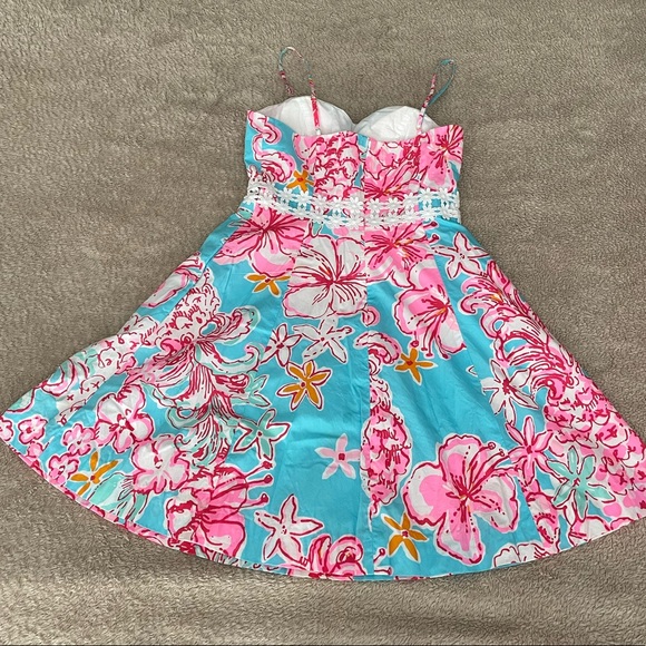 Lilly Pulitzer Lenore Dress 2 - Picture 4 of 15